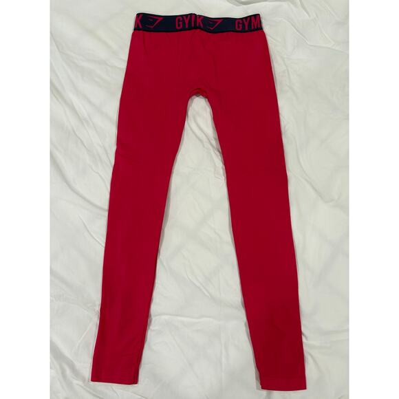 Gym Shark Athletic Seamless Pink Leggings Size Small - Picture 2 of 6